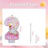 Tourima Unicorn Birthday Candle 2 view 2