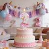 Tourima Unicorn Birthday Candle 2 view 3