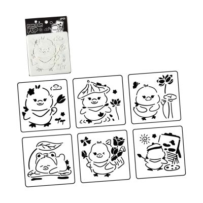 6 Detailed Reusable PET Drawing Templates