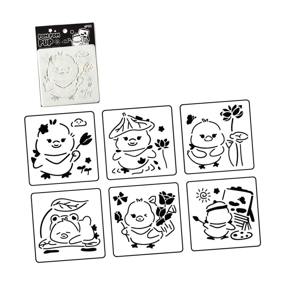 6 Detailed Reusable PET Drawing Templates