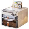 Desktop Storage Box with Password Lock, File and Accessory Organizer, Confidential File Cabinet for Home and Office view 1