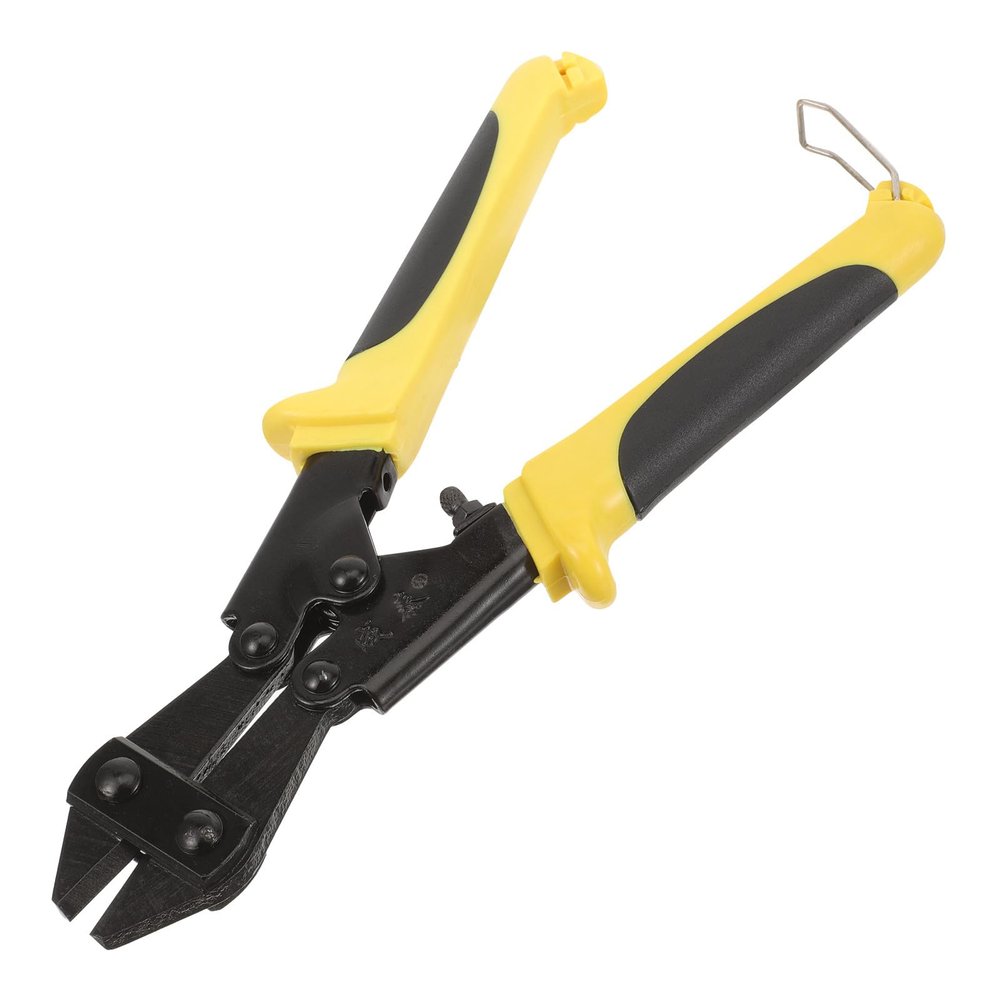 POPETPOP 20 cm Carbon Steel Bolt Cutters with Ergonomic Handle