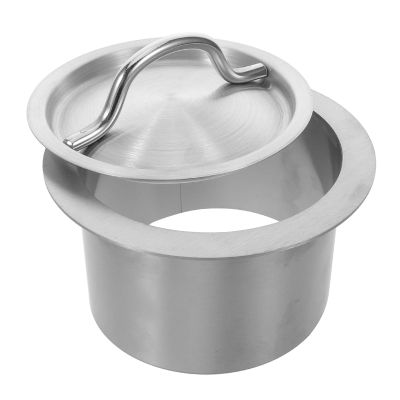 Outanaya Round Stainless Steel Countertop Waste Chute