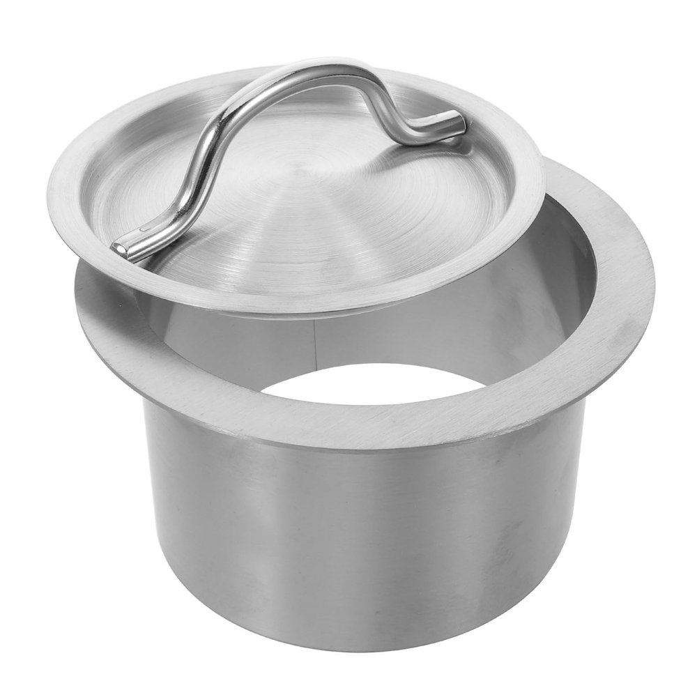 Outanaya Round Stainless Steel Countertop Waste Chute