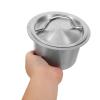 Outanaya Round Stainless Steel Countertop Waste Chute view 4