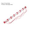Hanging Long-Tube Bird Feeder for Outdoors, Easy to Clean, with Flowers, for Patio, Garden, and Yard (50) view 2