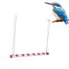 Hanging Long-Tube Bird Feeder for Outdoors, Easy to Clean, with Flowers, for Patio, Garden, and Yard (50) view 3