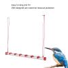 Hanging Long-Tube Bird Feeder for Outdoors, Easy to Clean, with Flowers, for Patio, Garden, and Yard (50) view 4