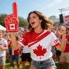 2026 Canada Flag Maple Leaf 3D-Print Football Fan T-Shirt view 3