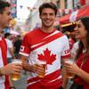 2026 Canada Flag Maple Leaf 3D-Print Football Fan T-Shirt view 4