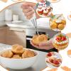 6-Piece Stainless Steel Pastry Filling Nozzle Set view 4