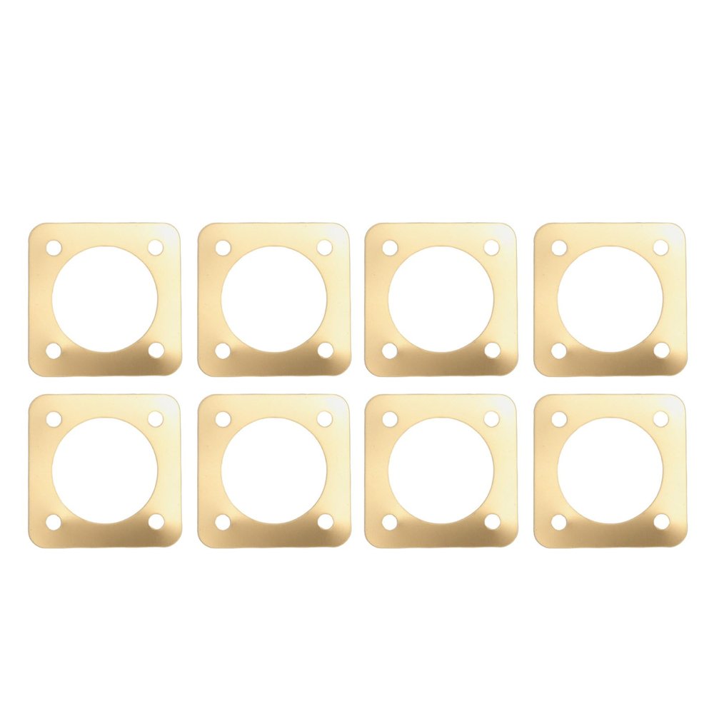 Metal Birdhouse Entrance Guard, 3.6 cm Opening, for Eastern Bluebird and Sparrow Houses, 8-Pack