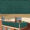 Balcony Privacy Screen 60 x 320 cm, Green view 1