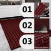GOUBO Premium Doormat 120 x 158 cm, Red view 4