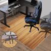 LXSDGVZD 70 x 100 cm Desk Chair Mat for Hard Floors and Carpets view 4