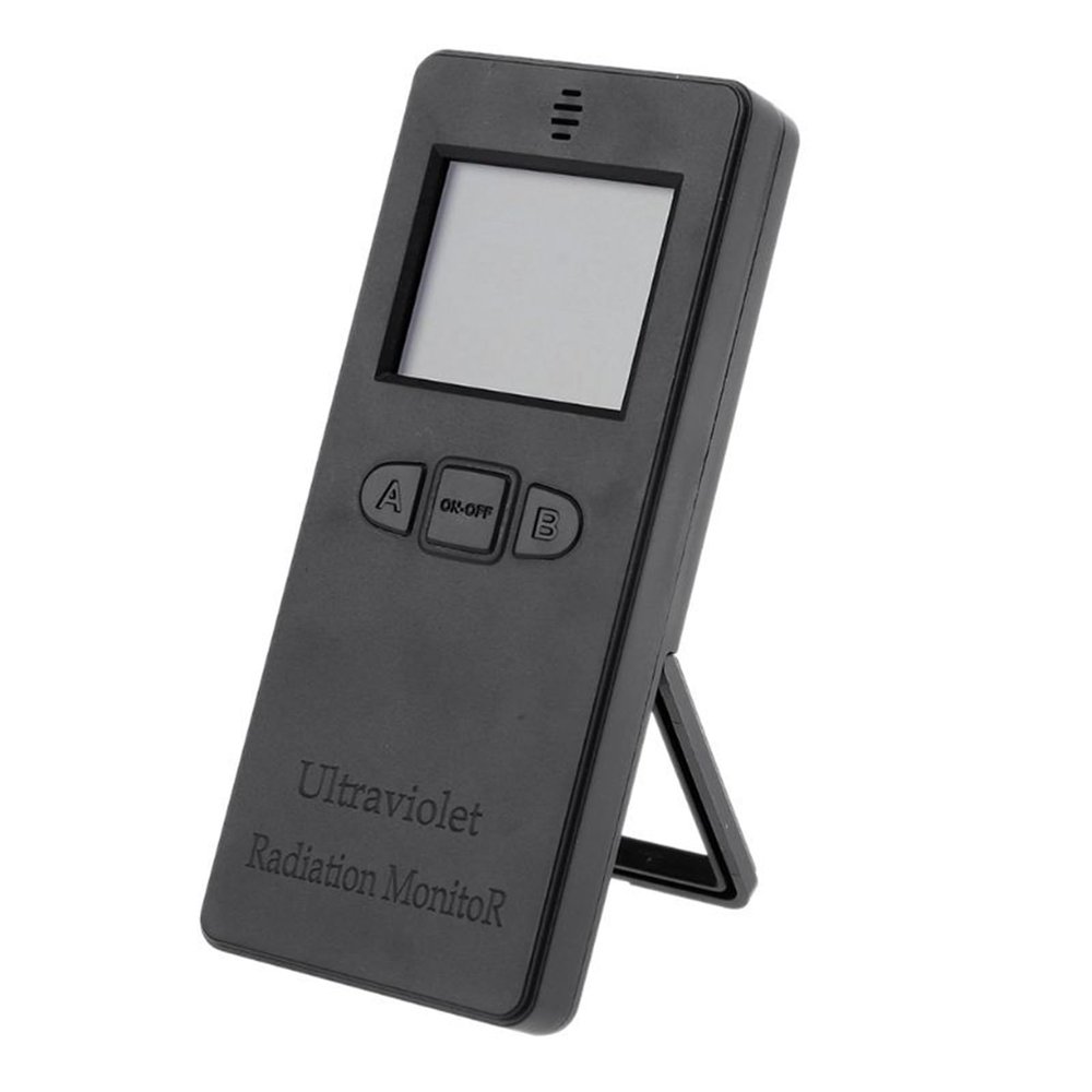 UV Radiation Detector, UV/UVI Meter Tester with Thermometer