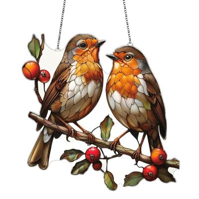 Solar Sensor Window Birds