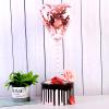 Tourima 5 Pack Rose Gold Confetti Cake Topper Balloons view 1