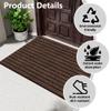 GOUBO Premium Doormat 55 x 152 cm, Brown view 3