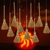 Halloween Mini Broom Set - 10 Pack view 3