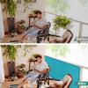 Balcony Privacy Screen 60 x 310 cm, Blue view 4