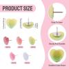 Craftdady 50-Piece Heart Gradient Push Pins, Platinum Mixed Colors view 2