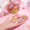 Craftdady 50-Piece Heart Gradient Push Pins, Platinum Mixed Colors view 4