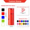 Custom Mini Loyalty Card Stamp, Fast-Food Symbols, 12 mm view 2
