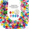 400 Acrylic Diamonds - Colorful Decorative Stones view 2