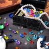 400 Acrylic Diamonds - Colorful Decorative Stones view 4
