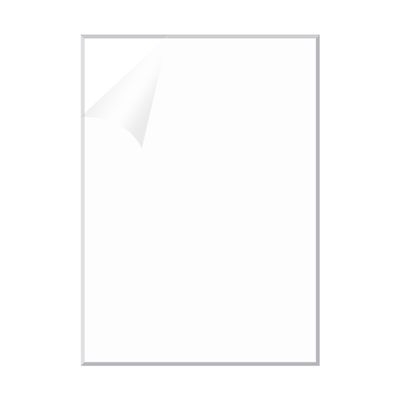 GOUSANG Clear Acrylic Sheet, 45 x 68 cm, 3 mm, Double-Sided Protective Film, UV-Resistant and Shatter-Resistant