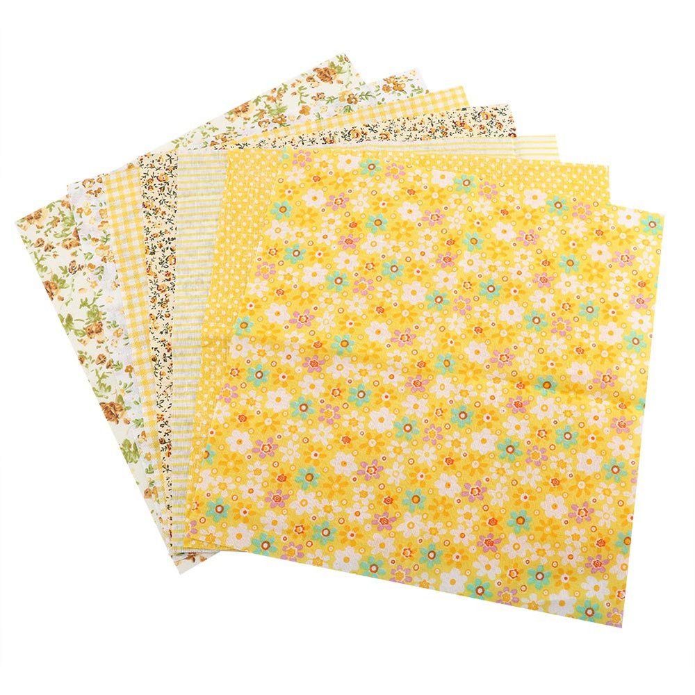 Phefop 7-Piece Pre-Cut Fabric Set