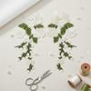 Dianzan 3D Floral Embroidery Appliqués, 2 Pieces view 4