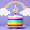 Koboko Rainbow Candle 6th Birthday view 3