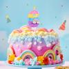 Koboko Rainbow Candle 6th Birthday view 4