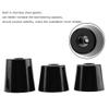 Rubber Washer, Black Rubber Pad with Gasket for Chairs, Furniture Legs and Tables, Non-Slip Dust Protection, Tapered Plug, 11 x 9.6 mm, 50 40 (50 x 35 x 25 mm, 1 pc.) view 3