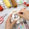 Nogeqi 2-Piece Mini Embroidery Hoop Set 7.5cm view 2