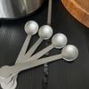 Casiler 4-Piece Titanium Coffee Spoon Set view 2