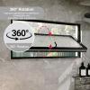 Black Pivoting Window for Homes and Basements, 100.1 x 39.9 cm, Replacement Window for Entrances and Boats view 4