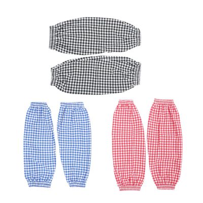 MAGICLULU 6 Pairs Reusable Plaid Cleaning Sleeve Protectors