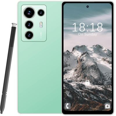 viqee 4+64 GB Unlocked Android Smartphone, 6.8-inch HD Display, Dual SIM, Face ID & OTG