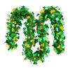St. Patrick's Day Garland - 2 Meter Metallic Twisted view 1