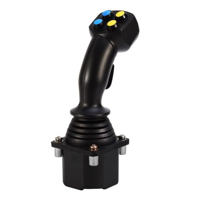 CUDTAPI 60A4 Multi-Axis Contactless Sensor, High-Precision Industrial Joystick Rocker Handle (DC5V, RS232)