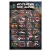 F1 Fan Poster - 2026 Race Calendar view 1