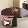 Foldable Round Dining Table, 137.2–182.9 cm, Legless view 4