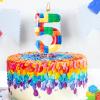 Koboko Building Blocks Birthday Candle Number 5 view 3