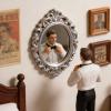 Vintage Wall Mirror - Rustic Resin Aesthetic view 3