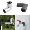 Oxxggkao High-Temperature Flexible Foam Pipe Insulation, 3/4-Inch, Silver/Black view 2