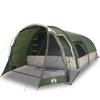 8-Person Green Tunnel Family Tent with E-Port view 2