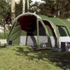 8-Person Green Tunnel Family Tent with E-Port view 3